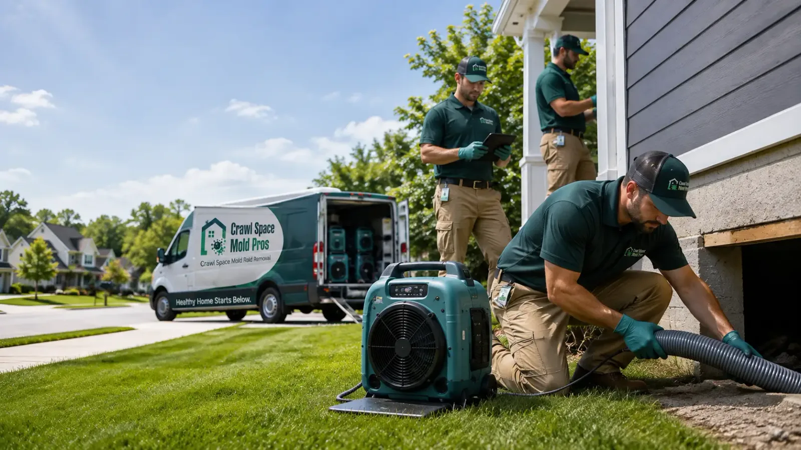 Crawl Space Mold Removal in Mount Carroll, IL